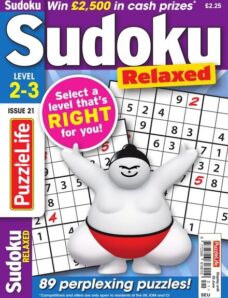 PuzzleLife Sudoku Relaxed — May 2020