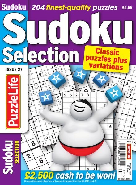 Sudoku Selection — May 2020