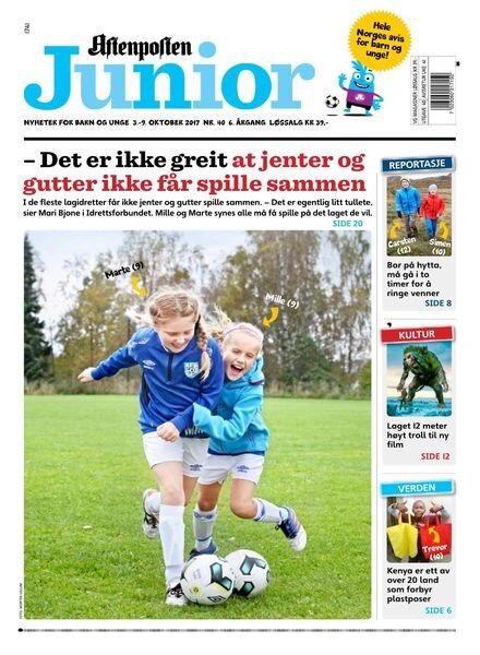 Aftenposten Junior — 03. oktober 2017