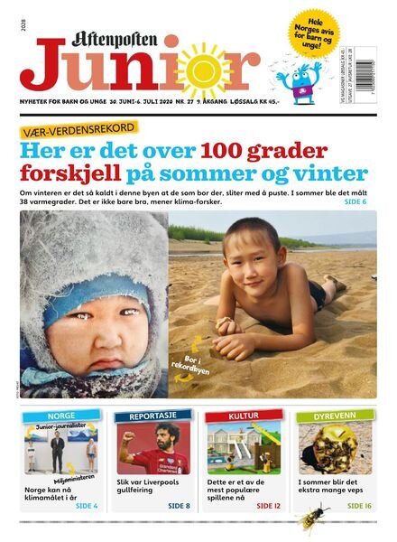 Aftenposten Junior — 30. juni 2020
