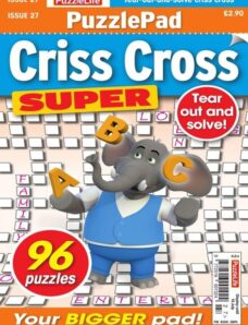 PuzzleLife PuzzlePad Criss Cross Super — 18 June 2020