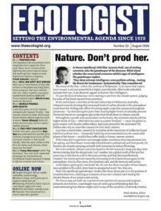 Resurgence & Ecologist — Ecologist Newsletter 2 — Aug 2009