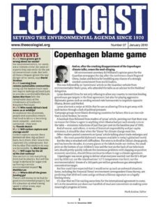 Resurgence & Ecologist — Ecologist Newsletter 7 — January 2010