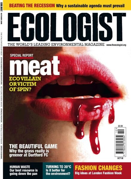Resurgence & Ecologist – Ecologist, Vol 38 N 8 – October 2008