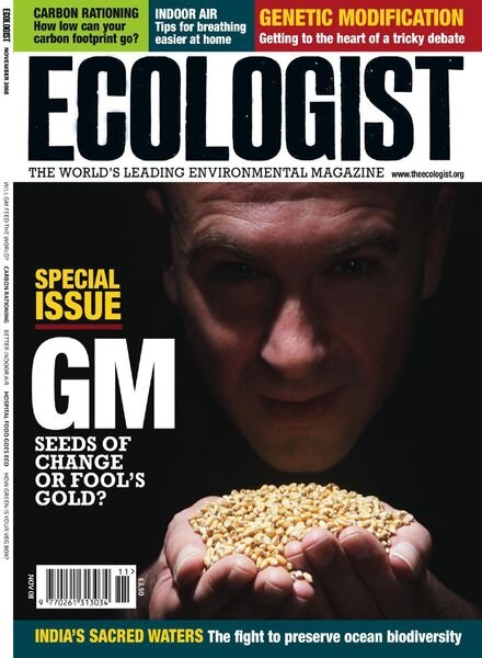 Resurgence & Ecologist — Ecologist, Vol 38 N 9 — Nov 2008