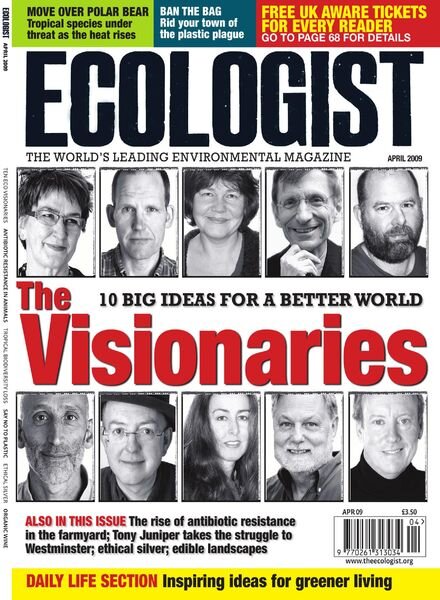 Resurgence & Ecologist — Ecologist, Vol 39 N 3 — April 2009