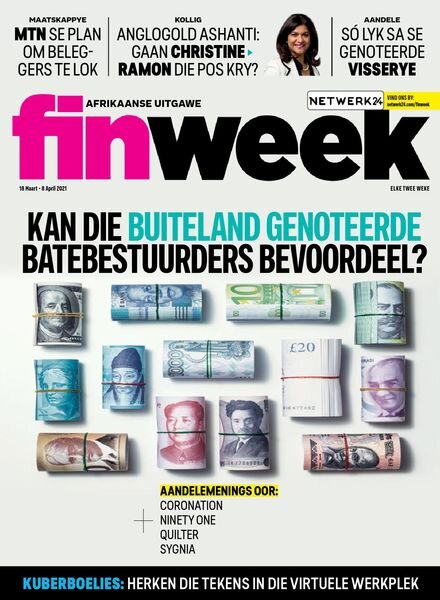 Finweek Afrikaans Edition — Maart 18, 2021