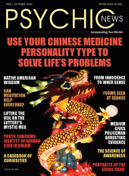 Psychic News — Issue 4193 — October 2020