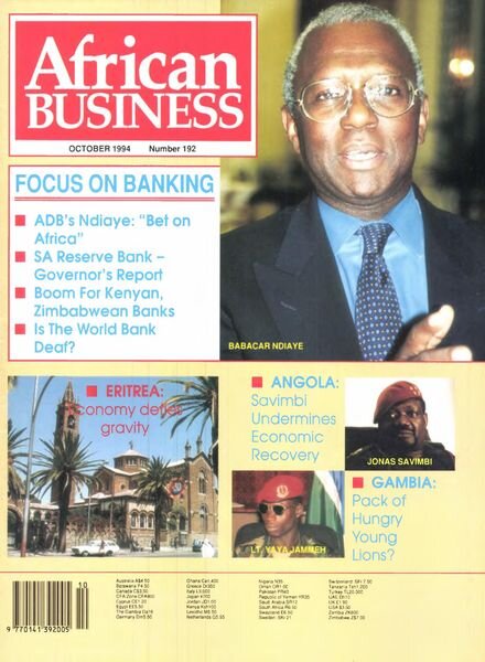 African Business English Edition — October 1994