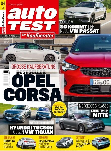 Auto Test Germany – April 2021