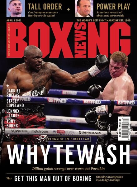 Boxing News – 01 April 2021