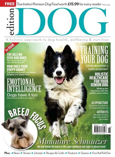 Edition Dog — Issue 1 — 25 October 2018