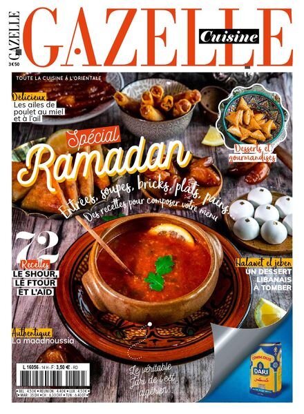 Gazelle Cuisine – Special Ramadan – N 14 2021