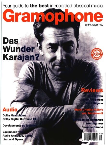 Gramophone – August 1999