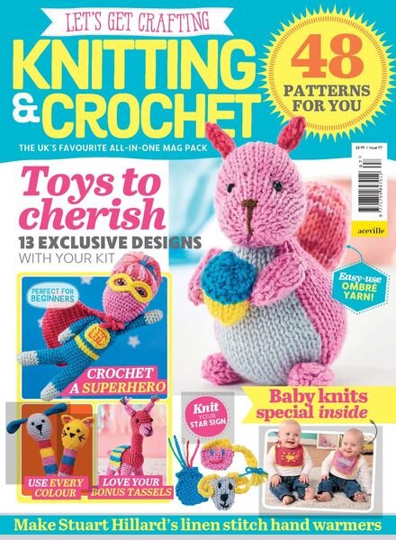 Let’s Get Crafting Knitting & Crochet — Issue 97 — December 2017