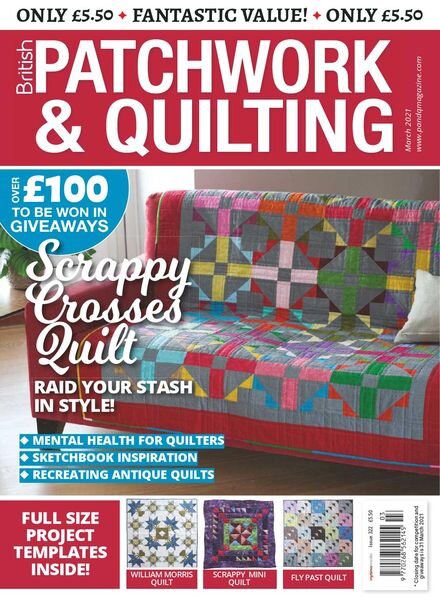 Patchwork & Quilting UK – March 2021