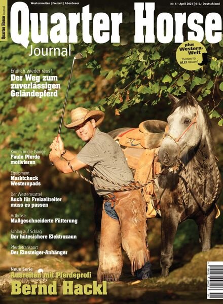 Quarter Horse Journal — 25 Marz 2021