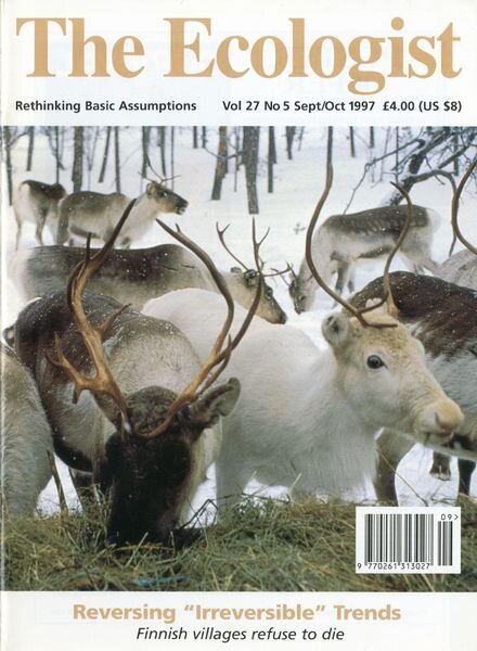 Resurgence & Ecologist — Ecologist, Vol 27 No 5 — Sepember — October 1997
