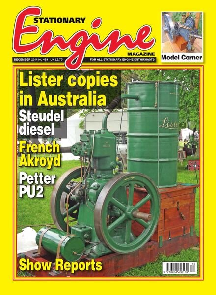 Stationary Engine – Issue 489 – December 2014