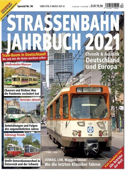 Strassenbahn Magazin Jahrbuch — Januar 2021