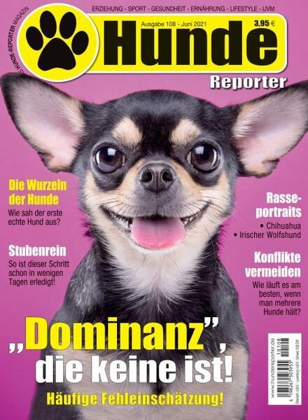 Hunde-Reporter — 28 Mai 2021