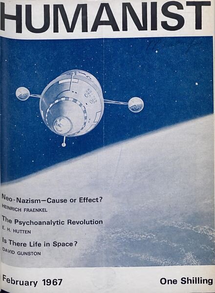 New Humanist – The Humanist, February 1967