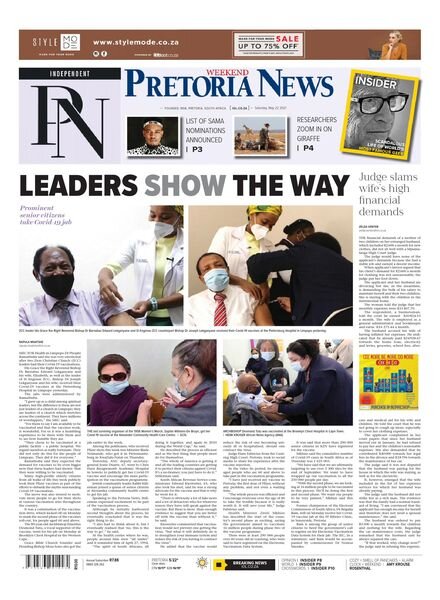 Pretoria News Weekend — May 2021