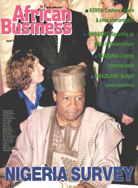 African Business English Edition — April 1990