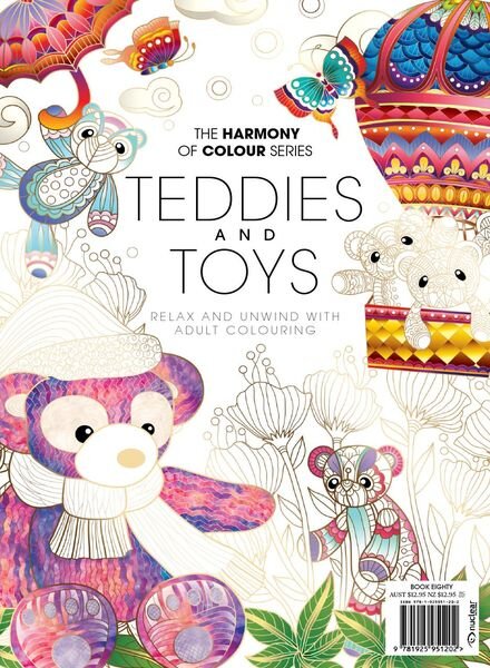 Colouring Book Teddies and Toys — June 2021