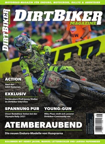 Dirtbiker Magazine — August 2021