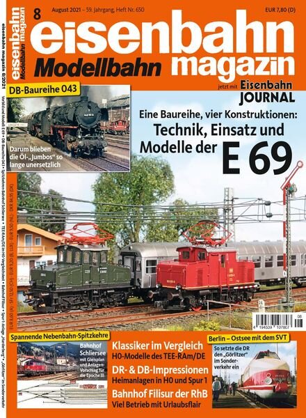 Eisenbahn Magazin — August 2021