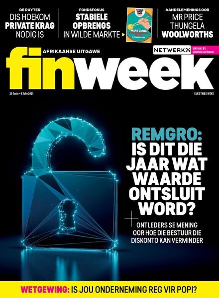Finweek Afrikaans Edition — Junie 25, 2021
