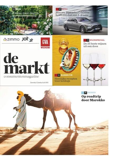Gazet van Antwerpen De Markt — 03 juli 2021