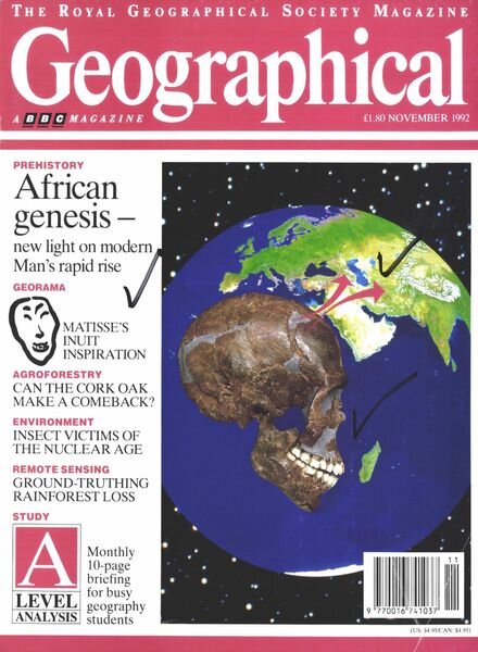 Geographical — November 1992