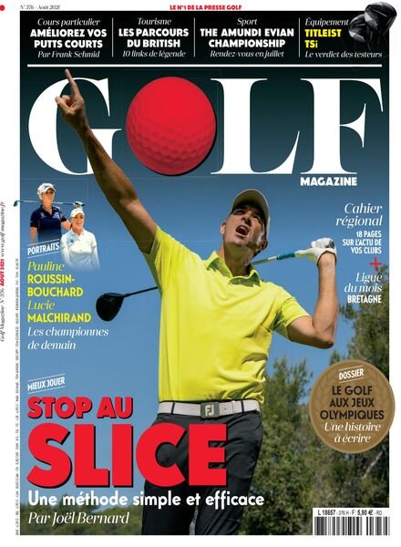 Golf Magazine France — Aout 2021