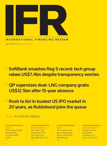 IFR Magazine — July 03, 2021