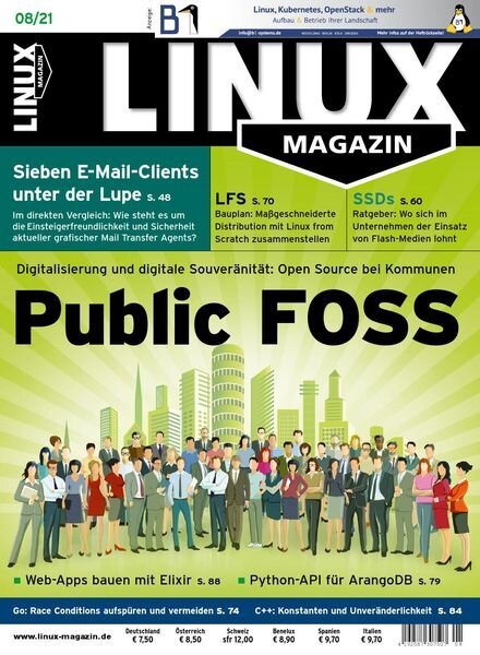 Linux-Magazin — August 2021