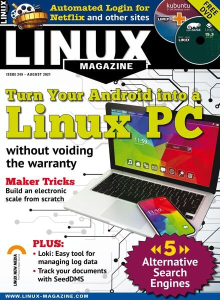 Linux Magazine USA — August 2021