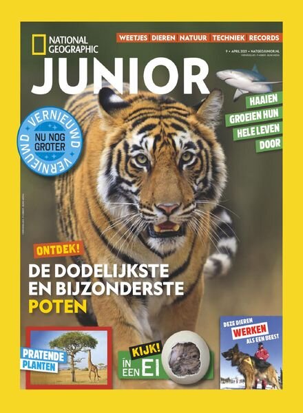 National Geographic Junior — april 2021