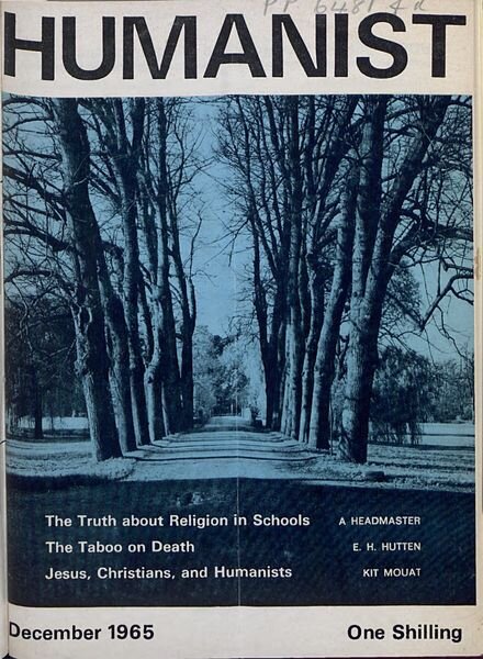 New Humanist — The Humanist, December 1965
