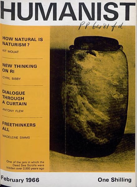 New Humanist — The Humanist, February 1966