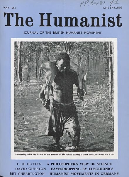 New Humanist — The Humanist, May 1964