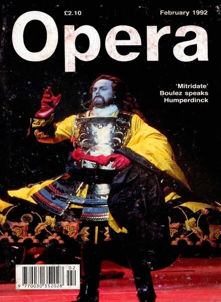 Opera – February 1992