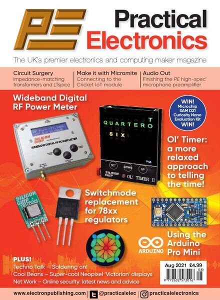 Practical Electronics – August 2021