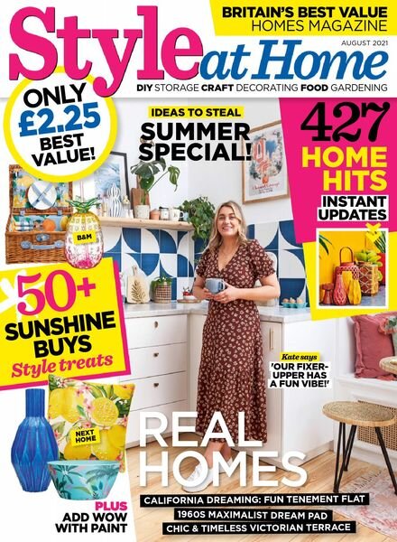Style at Home UK – August 2021