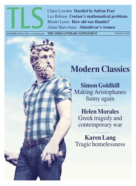 The Times Literary Supplement – 2 September 2016