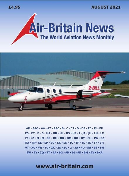 Air-Britain News – August 2021