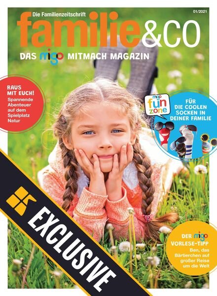 familie&co — das migo Mitmach Magazin — Juli 2021