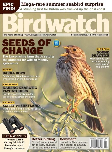 Birdwatch UK — Issue 351 — September 2021
