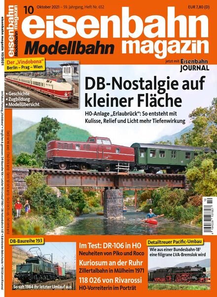 Eisenbahn Magazin — Oktober 2021